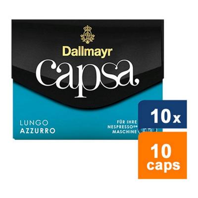 Dallmayr - Capsa Lungo Azzurro - 10x 10 Capsules Dallmayr - Capsa Lungo Azzurro - 10x 10 Capsules