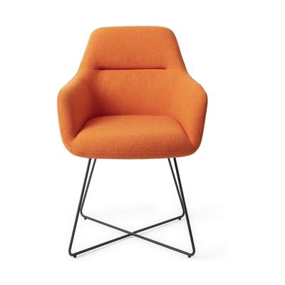 Jesper Home Kinko eetkamerstoel Tangerine cross black