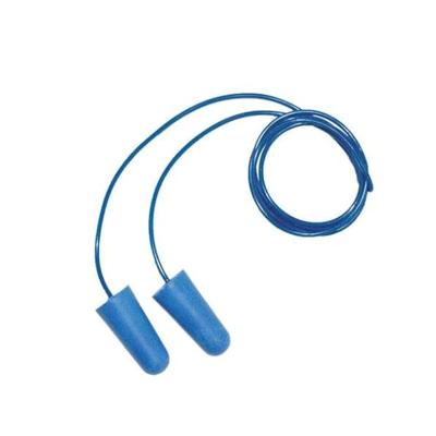 M-Safe oordop blauw detectable met koord (200 stuks) M-Safe oordop blauw detectable met koord (200 stuks)