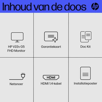 HP V22v G5 ledmonitor