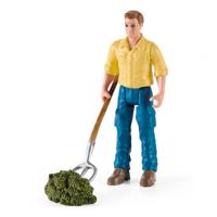 Schleich Happy Cow Wash Speelset - thumbnail