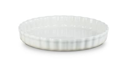 LE CREUSET - Aardewerk - Taartvorm 28cm Meringue LE CREUSET - Aardewerk - Taartvorm 28cm Meringue