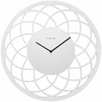 NeXtime klok 3115wi big dreamcatcher, ø60 cm, wall, white - thumbnail