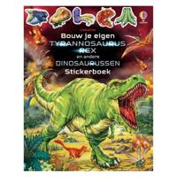 WPG Uitgevers bouw je eigen tyrannosaurus stickerboek - thumbnail