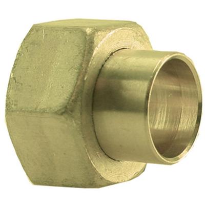 Riko Messing Soldeer Koppeling 1/2" Binnendraad x 15 mm