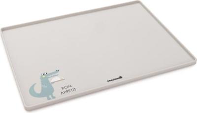 Beeztees Puppy Placemat Humy - Hondenvoerbak - Silicone - Grijs - 40x30x1 cm