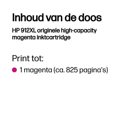 Originele inkt cartridge HP 3YL82AE Magenta (1 Stuks)