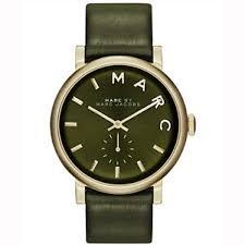 Horlogeband Marc by Marc Jacobs MBM1328 Leder Groen 10mm Horlogeband Marc by Marc Jacobs MBM1328 Leder Groen 10mm