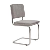 Zuiver Ridge Rib eetkamerstoel Cool Grey - thumbnail