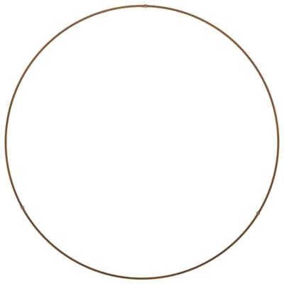 VidaXL Plantenring 5 pcs bruin 80 x 80 x 20 cm cortenstaal