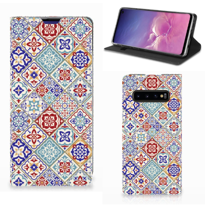 Samsung Galaxy S10 | Standcase | Tiles Color Samsung Galaxy S10 | Standcase | Tiles Color