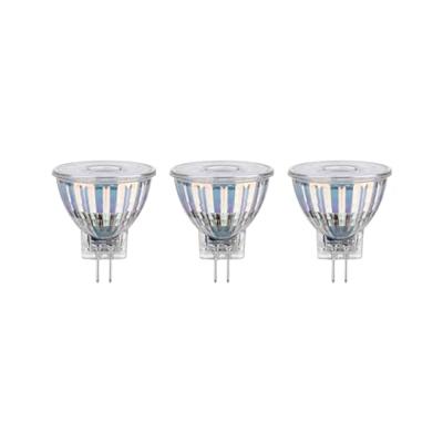 Paulmann 29140 LED-lamp Energielabel F (A - G) GU4 4.2 W Warmwit (Ø x h) 35 mm x 38 mm 3 stuk(s)