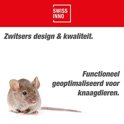 Swissinno Mini Ultraschall Indoor Knaagdierafweer Functies: Afschrikking Werkingssfeer: 15 m² 1 stuk(s)