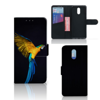 Nokia 2.3 | Telefoonhoesje | Met pasjeshouder | Papegaai - thumbnail