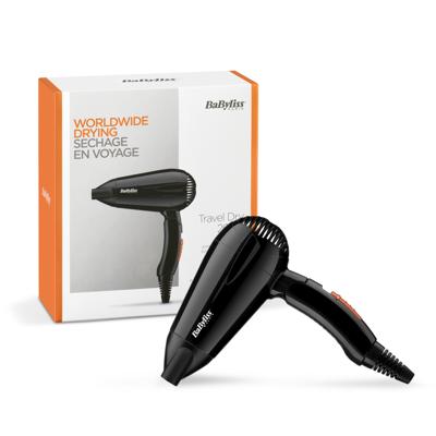 Babyliss 5344e travel dry föhn 2000w zwart - thumbnail