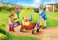 Playmobil city life oma met rollator - thumbnail