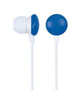Gembird MHP-EP-001-B in-ear hoofdtelefoon, blauw, wit - hoofdtelefoon (in-ear-hoofdtelefoon, bekabeld, 50-18000 Hz, 0,9 m, blauw, wit) - thumbnail