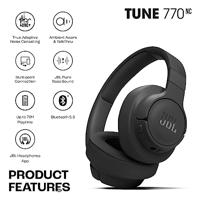JBL Tune 770NC bluetooth Over-ear hoofdtelefoon wit - thumbnail