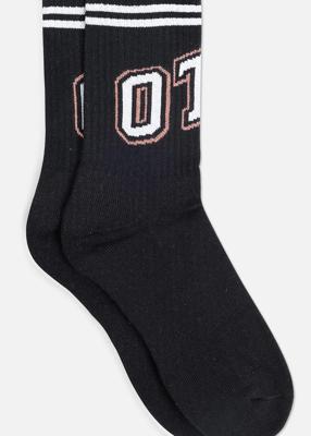 Off The Pitch College Sokken Heren Zwart - Maat 39/42 - Kleur: Zwart | Soccerfanshop