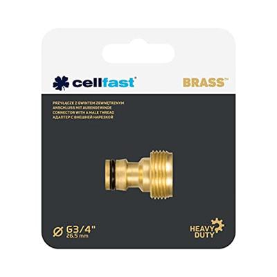 Slangaansluiting Cellfast 3/4" Blik Kraan Binnenkant