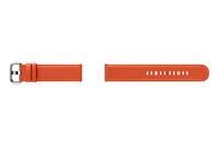 Samsung Galaxy Watch Active2 leren armband, oranje - thumbnail