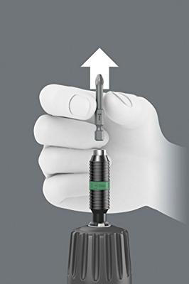 Wera 897/4 R Universele Bithouder Rapidaptor BiTorsion, 1/4 duim x 75 mm - 1 stuk(s) - 05073420001 Wera 897/4 R Universele Bithouder Rapidaptor BiTorsion, 1/4 duim x 75 mm - 1 stuk(s) - 05073420001