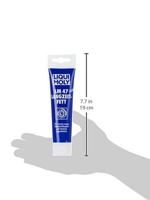 LIQUI MOLY long life vet "lm 47" + mos² lm47 long-term greases 10 tube f.bearings+joints
