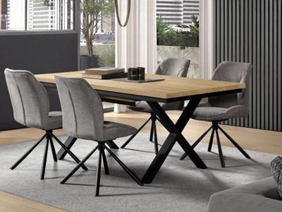 Verlengbare eettafel MARNOIX 190>250 cm franse eik