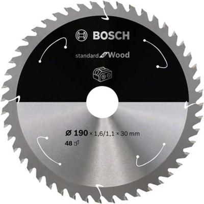 Bosch Accessories 2608837710 2608837710 Hardmetaal-cirkelzaagblad 190 x 30 mm Aantal tanden: 48 1 stuk(s) Bosch Accessories 2608837710 2608837710 Hardmetaal-cirkelzaagblad 190 x 30 mm Aantal tanden: 48 1 stuk(s)