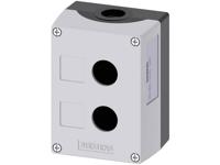 Siemens 3SU1802-0AA00-0AB1 3SU18020AA000AB1 Lege behuizing 2 inbouwplaatsen (l x b x h) 114 x 85 x 64 mm Zonder markering Grijs 1 stuk(s) - thumbnail