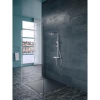 Xellanz Nuovo Thermostatische Regendoucheset - Opbouw - met Planchet - Chroom - thumbnail
