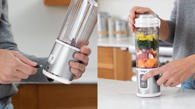 Ninja Blast draagbare blender - BC150EUWH - 530 ml kom - 2 uur batterijduur - draadloos - BPA-vrij - wit - thumbnail