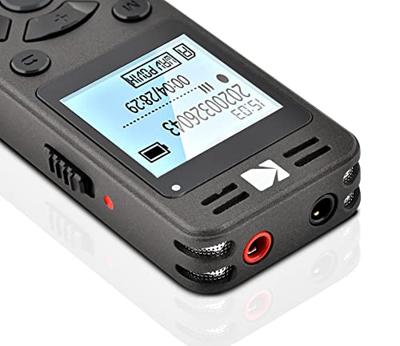 Kodak VRC350 Digitaal dicteerapparaat Opnameduur (max.) 581 h Zwart