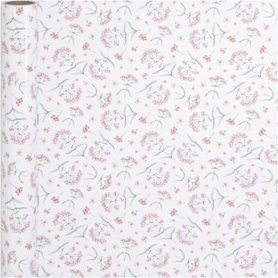 Creativ Company Inpakpapier, bloemen, b: 50 cm, 80 gr, 5 m/ 1 rol