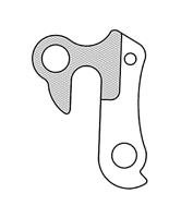Union Derailleurhanger gh-021 zilver - thumbnail