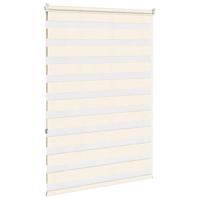VidaXL Zebra rolgordijn 100x150 cm stofbreedte 95,9 cm marmerbeige - thumbnail