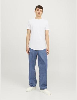 5-pack heren T-shirts - ronde hals - Multipack heren ondershirt katoen - Korte mouwen