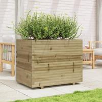 Plantenbak 90x60x72,5 cm geïmpregneerd grenenhout - thumbnail