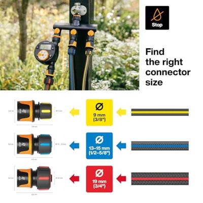 Ngk Fiskars slaoppeling | stop | 13-15 mm (1/2-5/8'') 1027080