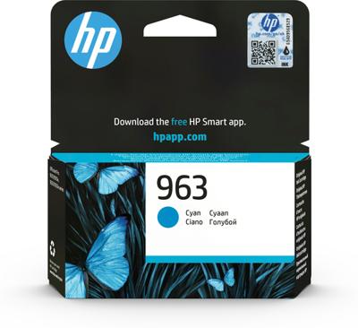 Originele inkt cartridge HP 963 Cyaan - thumbnail