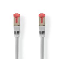 CAT6-kabel | RJ45 Male | RJ45 Male | S/FTP | 5.00 m | Rond | LSZH | Grijs - thumbnail