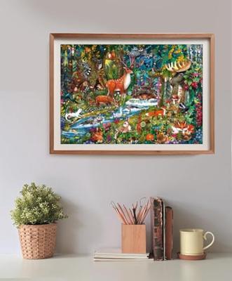 Puzzel - SCHMIDT SPIELE - Dieren van de Europese bossen - 150 stukjes - Vanaf 7 jaar