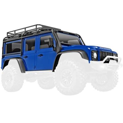 Traxxas TRX-9712-BLUE Crawler-body TRX-4M Defender, blau