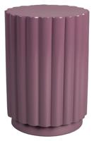 Dutchbone Bijzettafel/Kruk 'Camila' kleur Plum - thumbnail