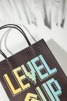 Papieren tasjes level up - set van 6 - thumbnail