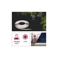Paulmann 78896 Solar LED Stripe 3m warmweiß LED-strip basisset 0.3 W Zwart - thumbnail