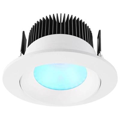 Deko Light 565245 COB LED-inbouwlamp Energielabel: G (A - G) LED LED vast ingebouwd 16 W Grijs-wit (RAL 9002)