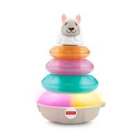 Fisher Price Linkimals Lama junior 24 cm wit 5 delig - thumbnail