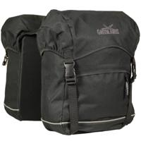 Greenlands dubbele fietstas travel bag 40 liter 30 x 37 x 17 (2x) zwart - thumbnail