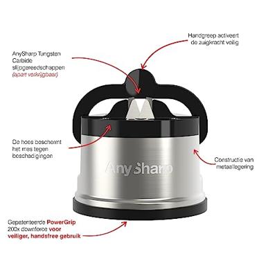 Anysharp Messenslijper Pro Zilver